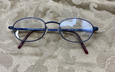 Vintage Youth Eyeglasses Wire Frames Looney Tunes Blue Marine 47 19 125 Kids
