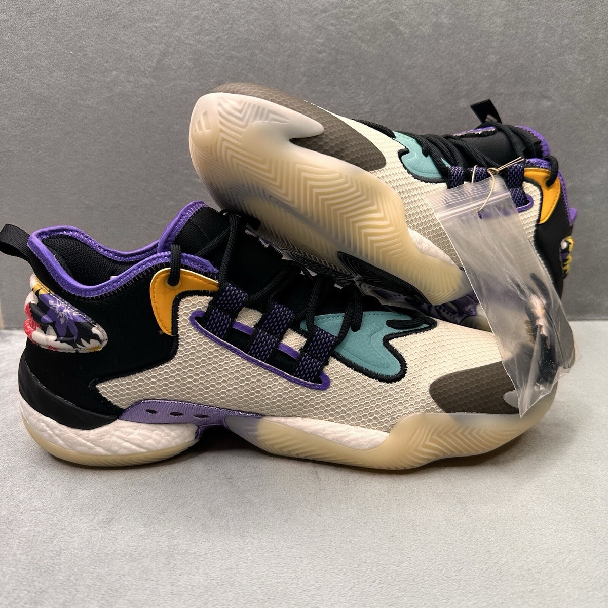 adidas SM BYW Select Mens Size 12 Basketball Shoes BHM Black 