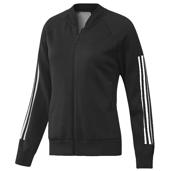 Chaqueta de pista Adidas rayas mujer Activewear