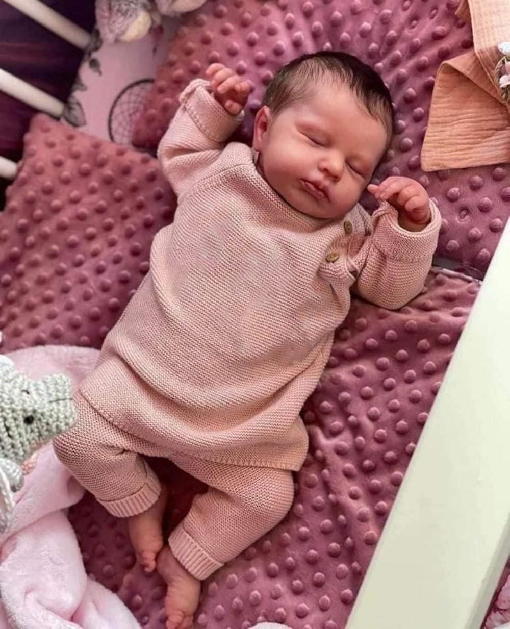 20 Inch Realistic Silicone Reborn Baby Doll Full Body Waterproof Newborn