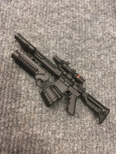 1/6 Young Rich Toys YR012 Erik Killmonger Rifle Gun for Action Figure ...