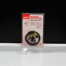 PC Notebook Laptop Lock Computer Security Cable 6 Foot Steel AnchorPad USA Made