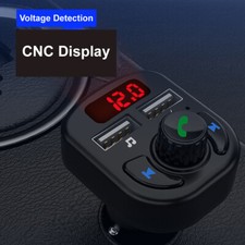 Wireless Bluetooth Handsfree Car Kit FM Transmitter MP3 Player Dual USB Charger