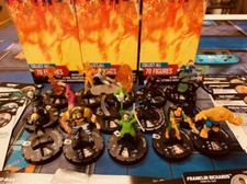 Marvel HeroClix Fantastic Four Rare Variable Listing 033-048 Silver Surfer