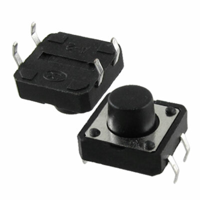 10 Pcs Panel PCB Momentary Tactile Tact Push Button Switch 12x12x8mm 4 Pin DIP