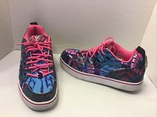 Heelys SKATE Youth SHOES Blue/Purple/Pink Tie-Dye Tracer Sneaker sz 8