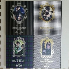 Black Butler Yana Toboso Artworks Art Book 1 2 3 4 set Kuroshitsuji