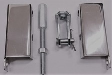 Universal Stainless Brake Booster Bracket Rod Clevis Street Rod Custom Truck