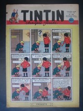 Journal Tintin n°200 du 21 août 1952 / couv couverture Hergé Quick & Flupke