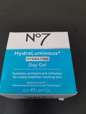 No7 HydraLuminous Hydrating Day Gel 1.69 fl oz New in Box