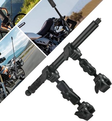 Motorcycle Bike Handlebar Clamp Mount for Insta360 X5 X4 X3 X2 X ONE 59.5''