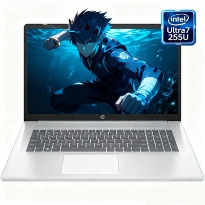 HP 17'' Laptop AI PC Touch Backlit Notebook 5.2GHz Ultra 7 255U UpTo 64GB RAM 4TB
