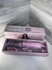 MERMADE HAIR INTERCHANGEABLE BLOW DRYER BRUSH-3 attachments - PINK  Open Box