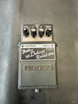 Boss FDR-1 '65 Deluxe Reverb  Amp Guitar Pedal - pre owned