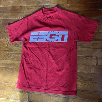 Vintage Freddie Gibbs ESGN Records Tee Shirt T Red Men S Small