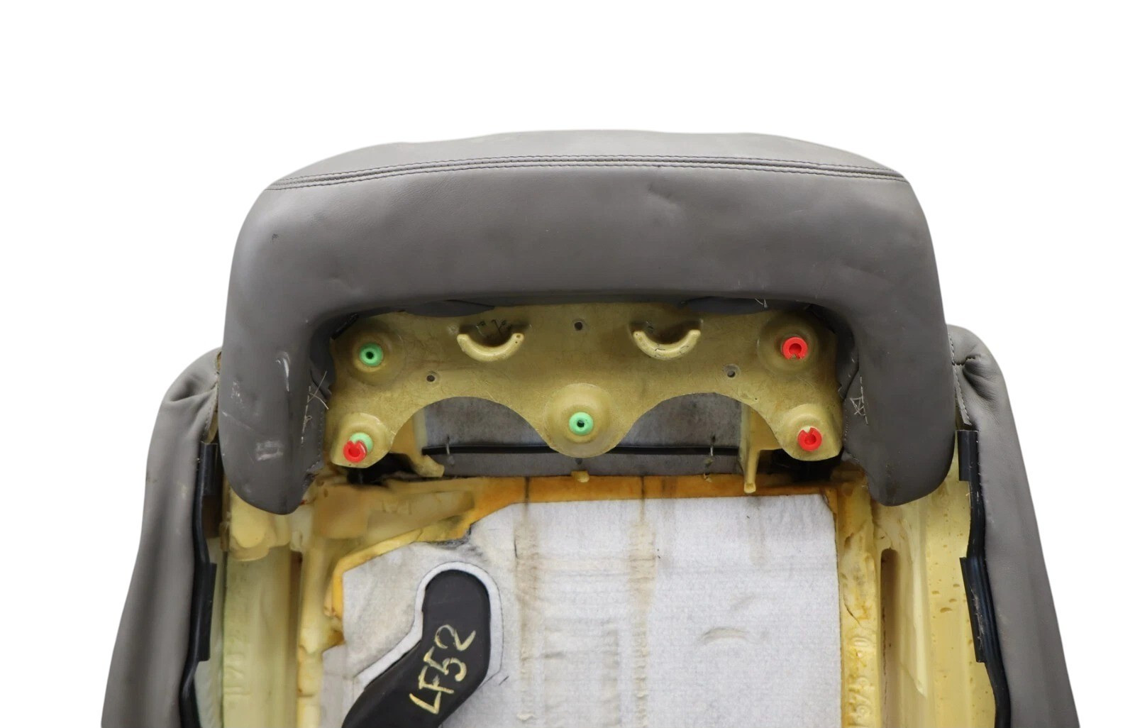 06-12 Bentley Continental Front Left Side Lower Bottom Seat Cushion Black OEM