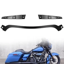 Split Windshield Side Trim Center Trim Kit for Road Glide ST FLTRXST 2022-23