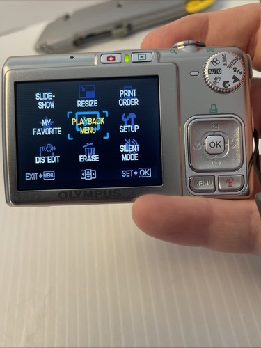 Olympus FE-230 7.1MP Digital Camera - Silver Working, With Issue READ!! - Picture 15 of 23