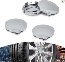 4 PCS Car Wheel Center Hub Caps, ABS Rust-Proof Center Caps for Rims, 2.36" OD 2