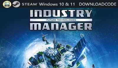 NEU Computer Spiel Industry Manager Future Technologies für Windows STEAM Key