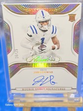 2023 Panini Flawless Josh Downs Rookie Debut Signatures Gold On Card Rc /25 💎🌱