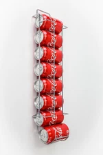 soda can / soup can hanging metal rack organizer