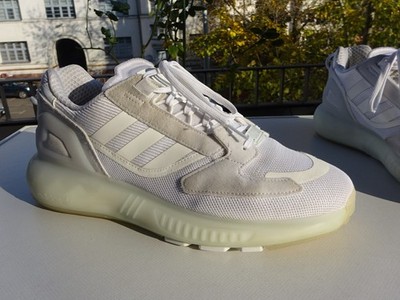 Adidas GX2032 ZX 5K Boost men's shoes trainers textile white size 43 1/3 (UK9) like new