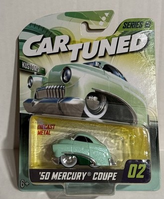 2026 Car Tuned Series 10 ~ '50 Mercury Coupe - Green ~ Kustoms #02 ~ NEW