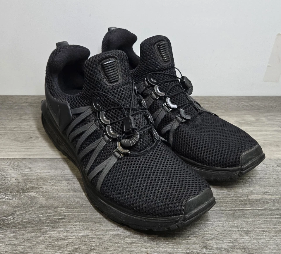 Nike Shox Gravity Triple Black Running Shoes AR1999-001 Men's Size 9 - Image 2 of 4