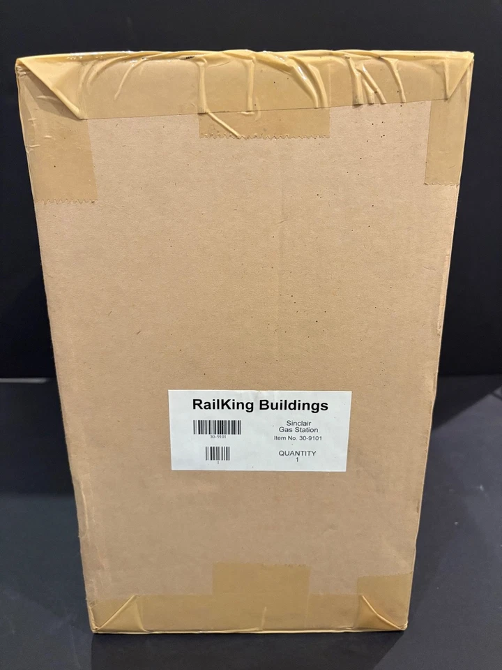 MTH Rail King 30-9101 O Sinclair Operating Gas Station Brand New in Box - Image 4 of 4