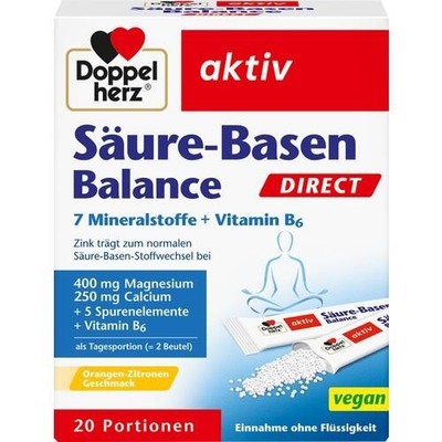 DOPPELHERZ Säure-Basen Balance DIRECT Pellets 20 St. PZN 06195714