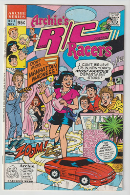 Archie's R/C Racers #2 (Nov 1989,  Archie Comics)