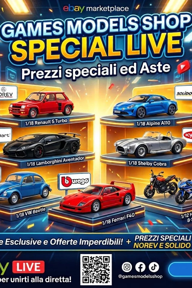 Super Live da Gamesmodelshop Aste 1 Euro e prezzi speciali  Da non perdere!