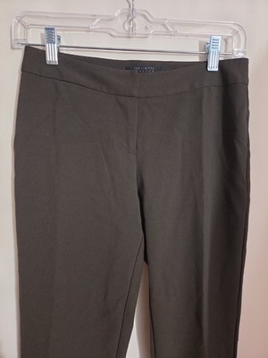 The Limited Stretch Women's Straight Stretch Brown Trouser Dress Pants Size 0