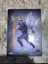 2025 Topps Chrome Josh Allen All Chrome Team Insert Act-2 Buffalo Bills