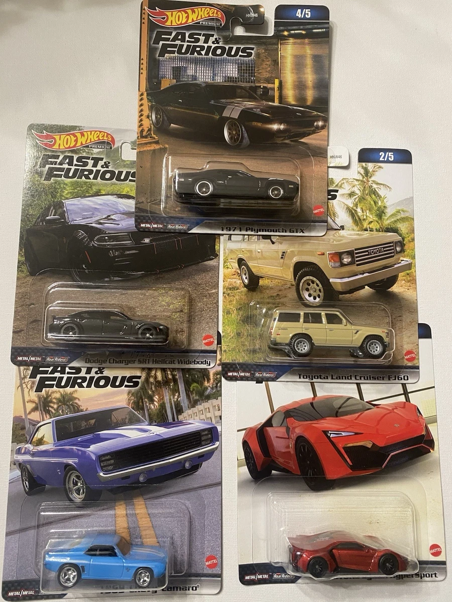 Hot Wheels Fast & Furious Toyota Diecast Cars, Trucks & Vans for