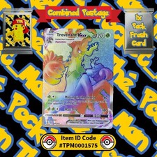 Pokémon TCG Trevenant VMAX  206/203 Evolving Skies Rainbow Rare