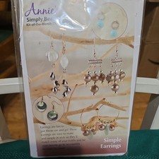 Annie's Simply Beads Kit of the Month Simple Earrings