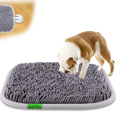 Schnüffelteppich Hunde 17x21 Rutschfest Waschbar Intell