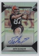 2016 Panini Prizm Rookie Auto Silver Prizm Seth DeValve #RA-SDV Auto f1i