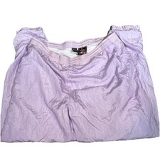 USA OLYMPICS JCPENNEY SWEATPANTS XL Purple 100 NYLON LIGHT WIND JOGGERS VTG