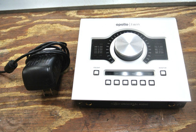 Universal Audio Apollo Twin SOLO UAD 2 Audio Interface with AC Adapter Tested
