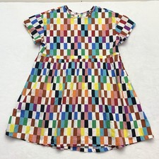 Pride Target Rainbow Checkered Skater Mini Dress Women’s Size XXL