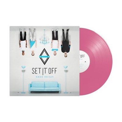 Rude records equal v - Set It Off Pink Vinyl - Upside Down 1 x 12  - G11501z