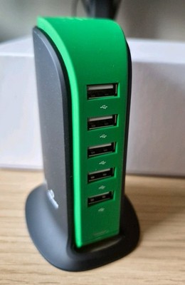 VMware & Computacenter 5-Port USB Charging Hub Ausstellung Merch Bundle - Neu