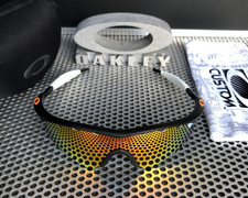 OAKLEY M FRAME STRIKE | MATTE BLACK-ORANGE | FIRE IRIDIUM VENTED | CUSTOM