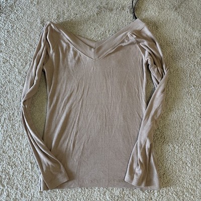 Bebe Women's Long Sleeve Shirt (medium)