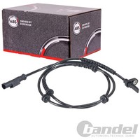 ABS-SENSOR Raddrehzahl Hinten Passend FüR Fiat Idea Lancia Musa Ypsilon | 30610