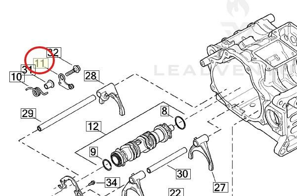Harley-Davidson Arm Detent Kit 33409-06B
