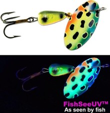 Panther Martin FishSeeUV Vibrant Img Spinner Bait Bullfrog
